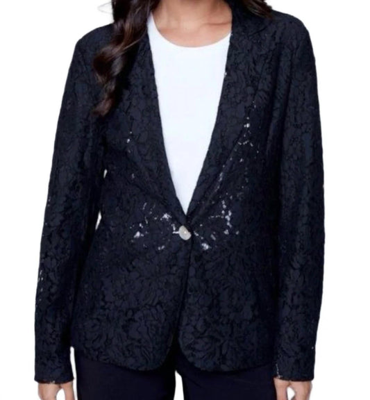 Carre Noir - Lace Blazer