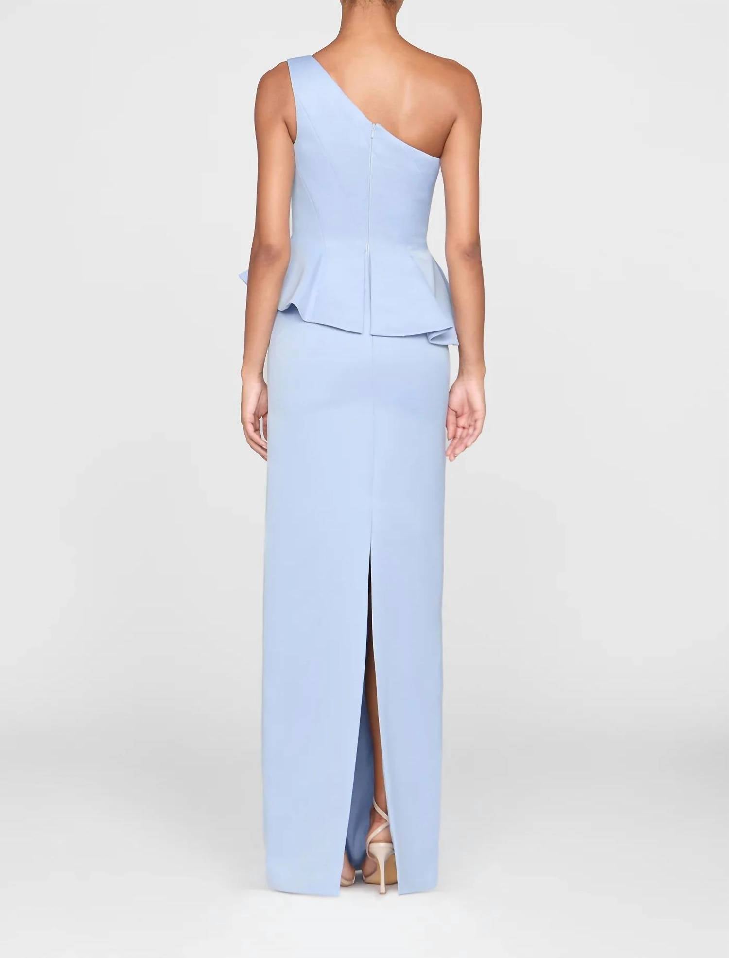 Theia - Zenobia Duchess Satin Gown