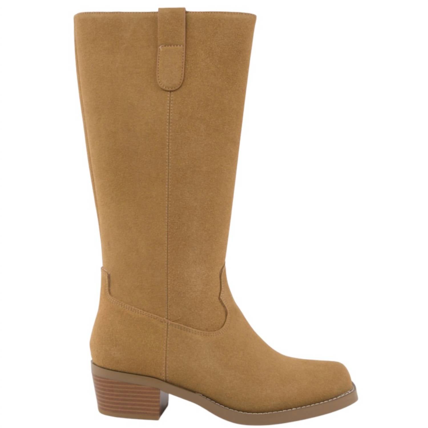 Mia - Women's Duston Riding Block Heel Boots