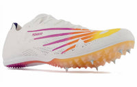 New Balance Women's Track Spike Shoes in white orange purple - women's shoe