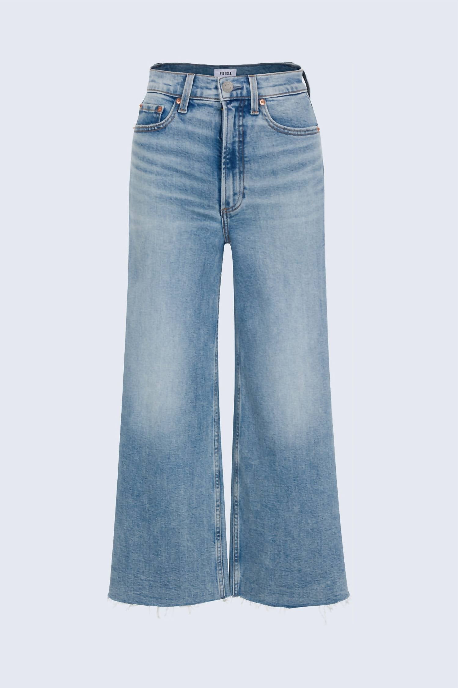 Pistola - Lana Crop High Rise Ultra Wide Jean
