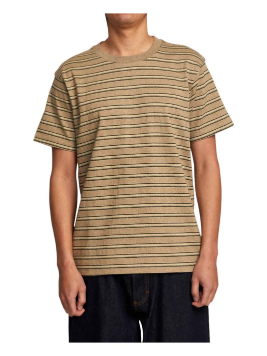 Rvca - Road Runner Stripe Short Sleeve Top