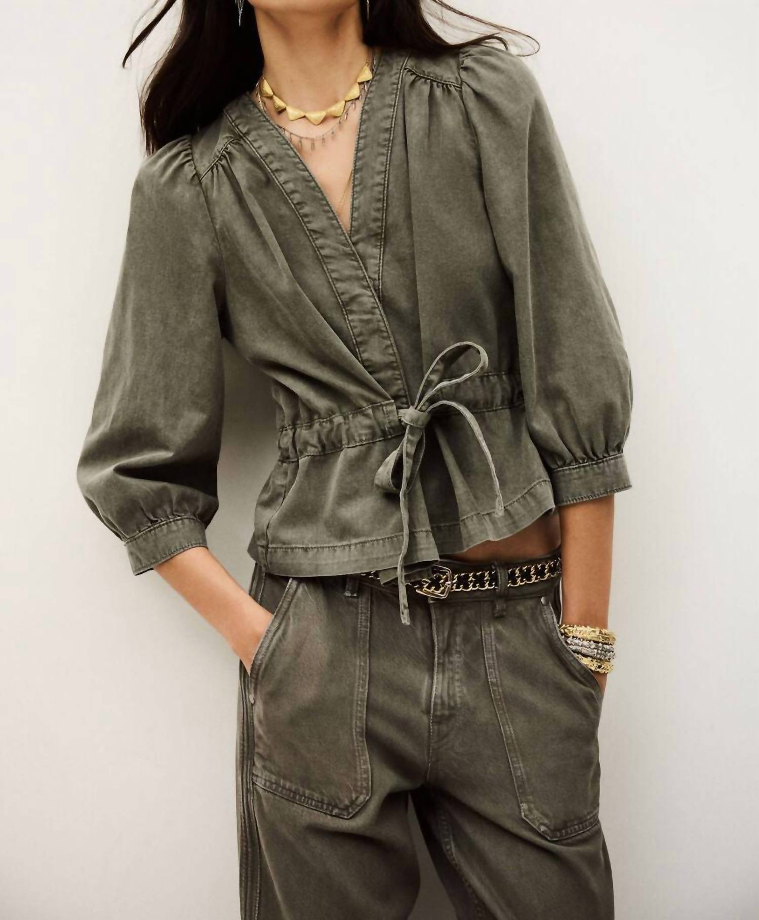 Ba&Sh - Olavina Wrap Top