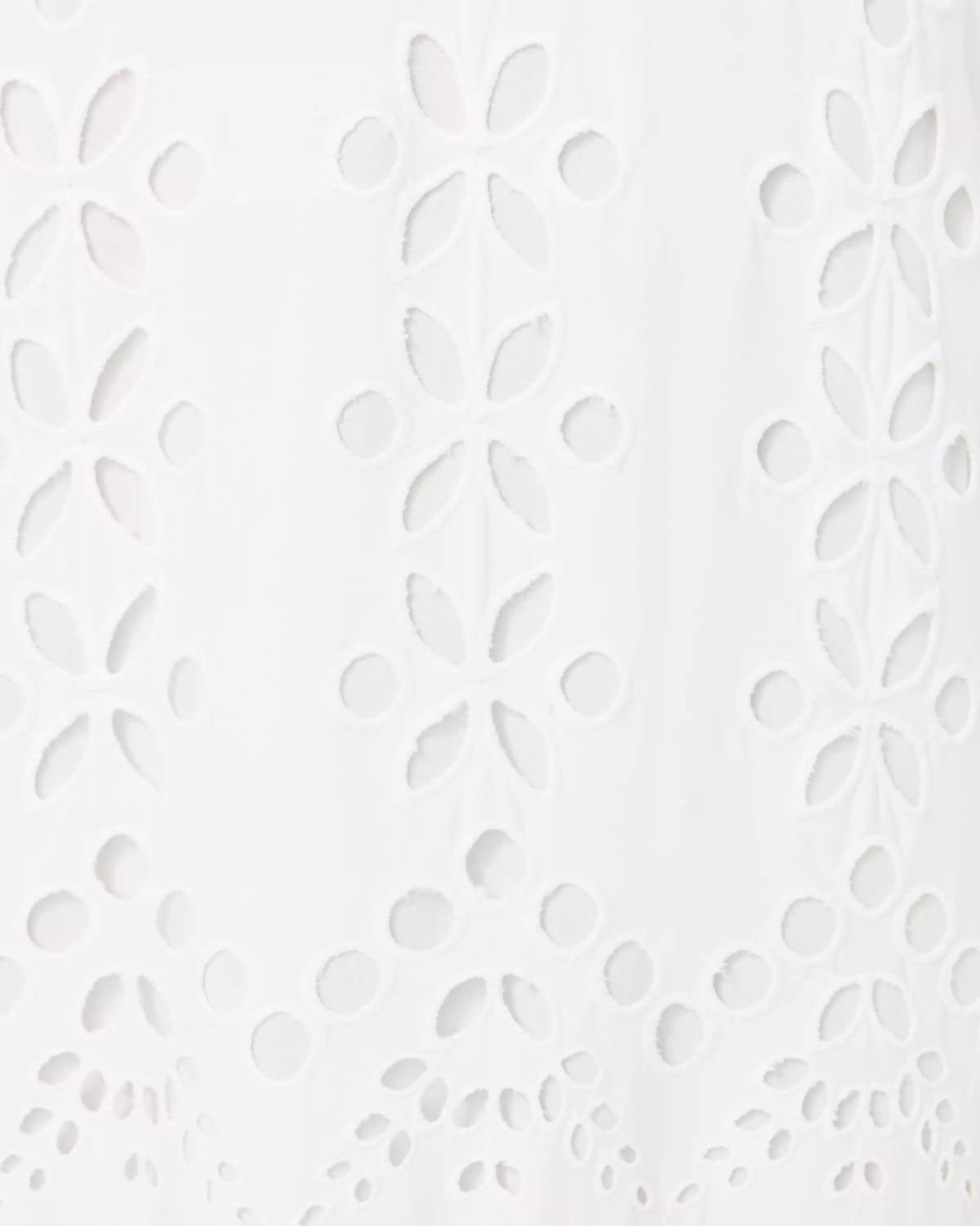 Lilly Pulitzer - Klaudie Ruffle Sleeve Eyelet Midi Dress