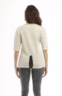 French Kyss - Brooke Side Tie Pullover