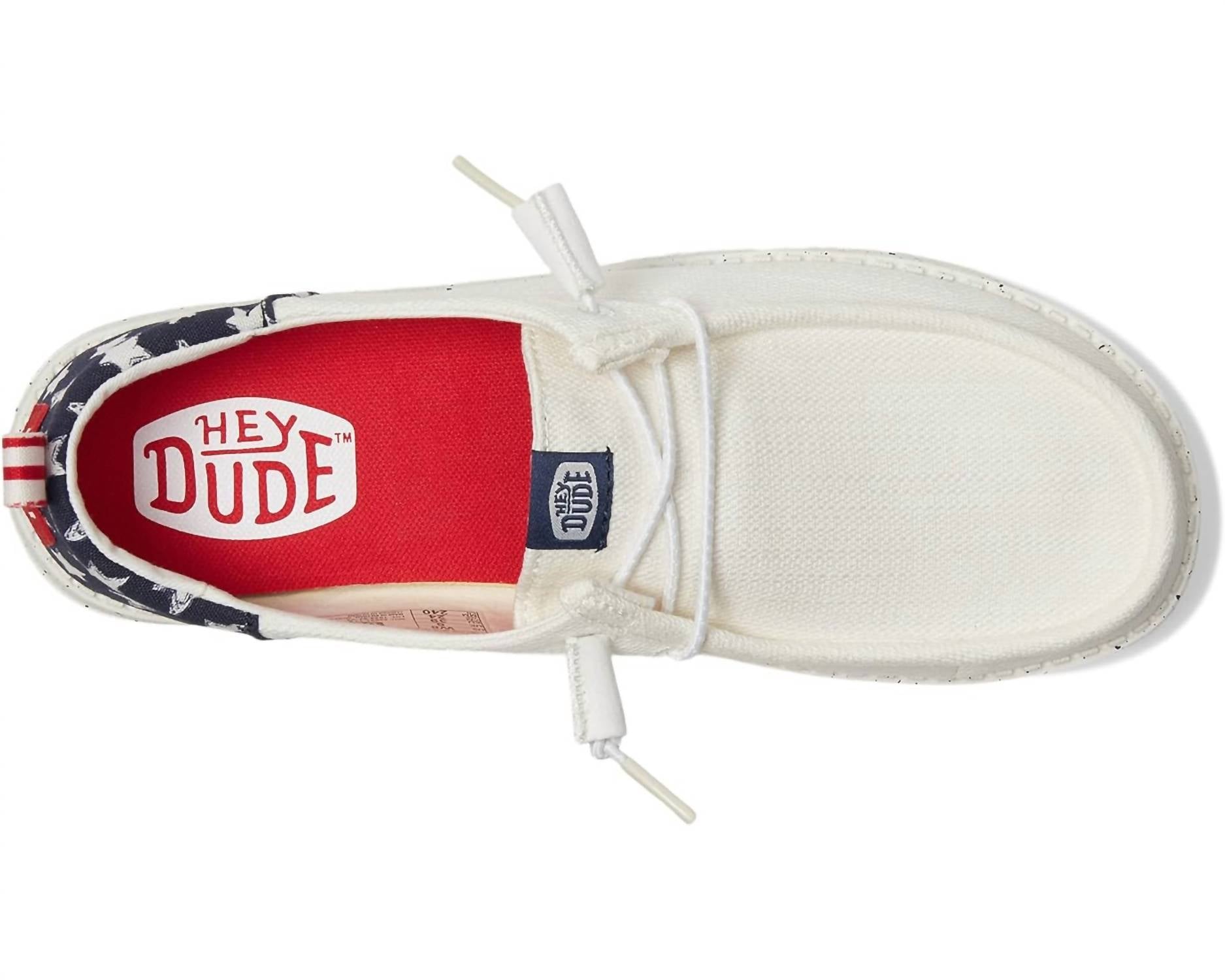 Hey Dude - Women's Wendy Funk Americana Stars Slip-on Shoes