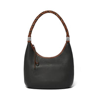Brighton Women's Shelby Boho Shoulder Bag in black - women's bag