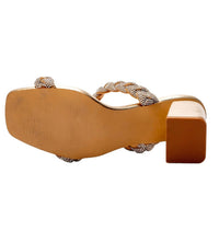 Hey Girl By Corkys - Women's French Kiss Square Heel Sandal