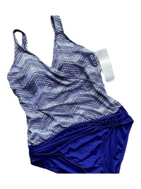 Badgley Mischka - Gisele Surplice One Piece Swimsuit