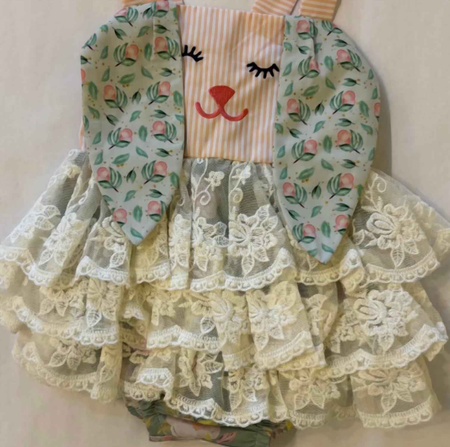 Be Girl Clothing - Girl's Wren Bunny Romper