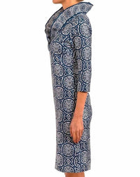 Gretchen Scott - Sultan's Dining Room Quarter Sleeve Ruffneck Mini Dress