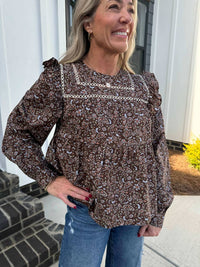 &Merci - Coco Floral Top
