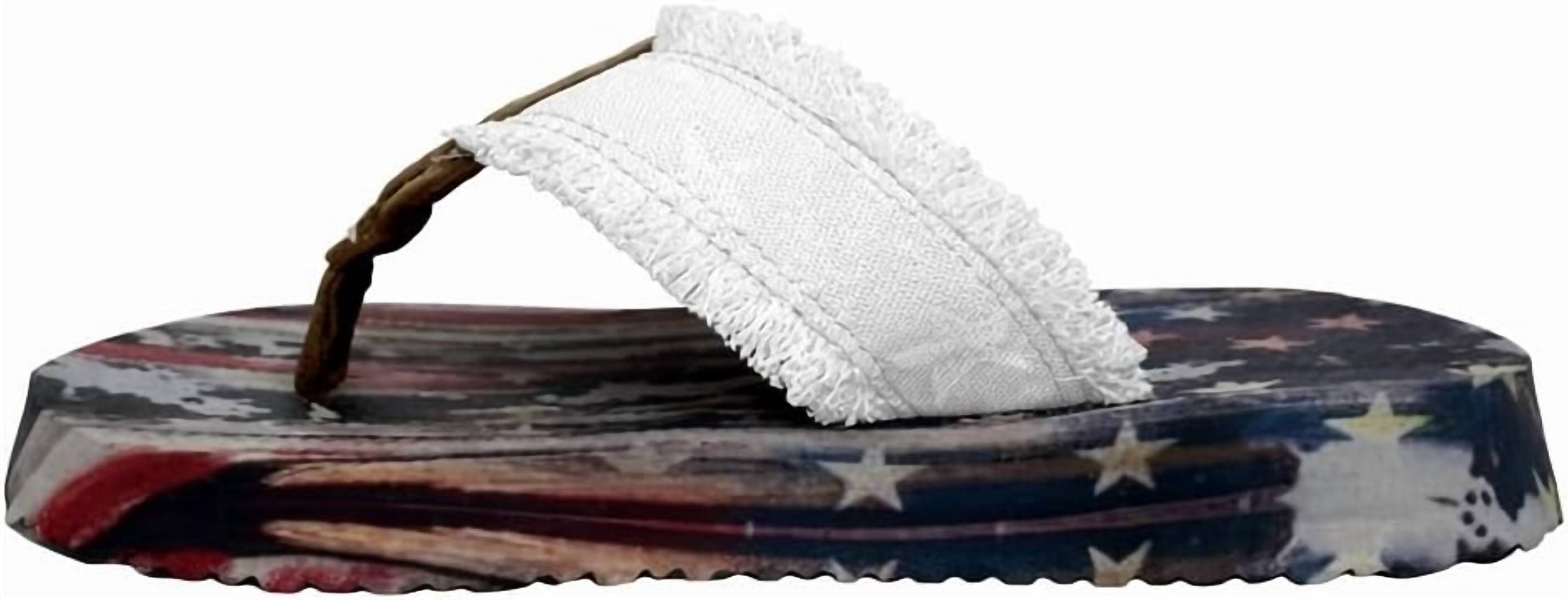 Very G - Women's United Frayed Top Flip Flop Sandal