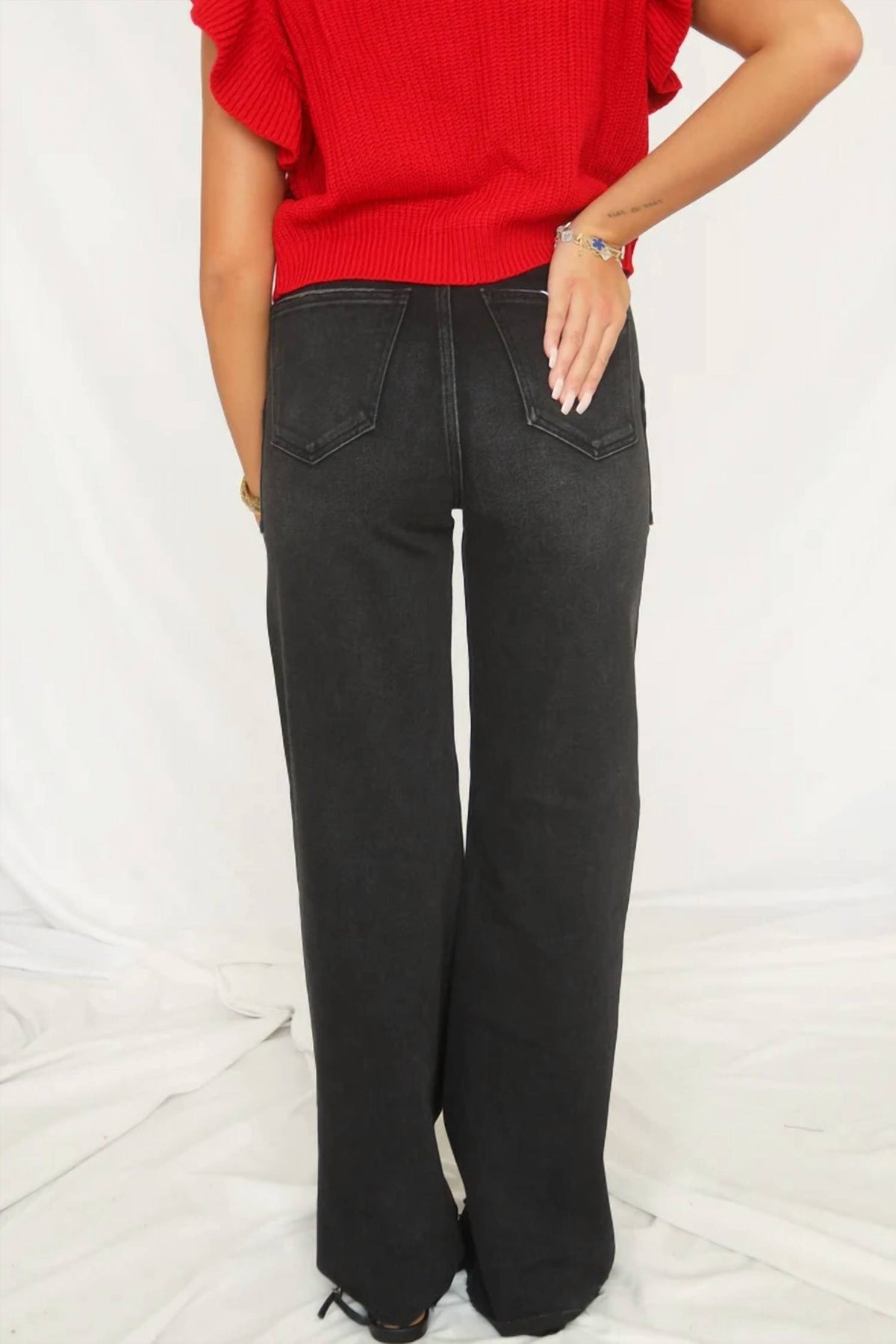 Pistola - Penny Utility High Rise Wide Leg Jeans
