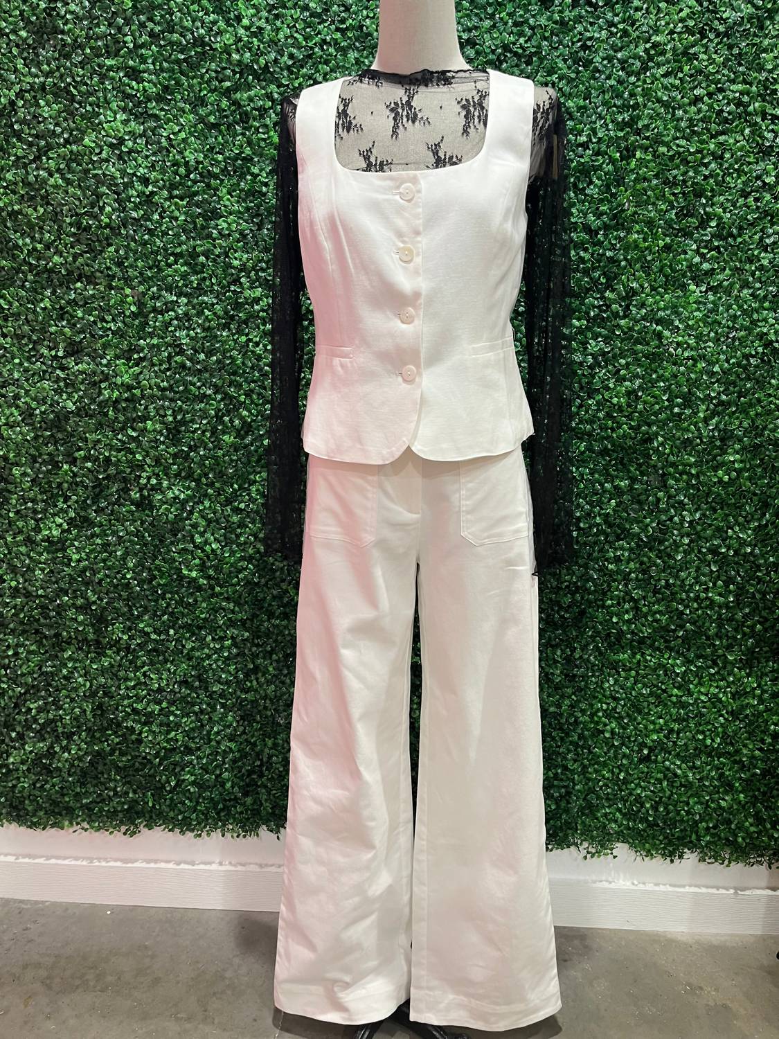 Lucy Paris - Carmy Button Down Vest