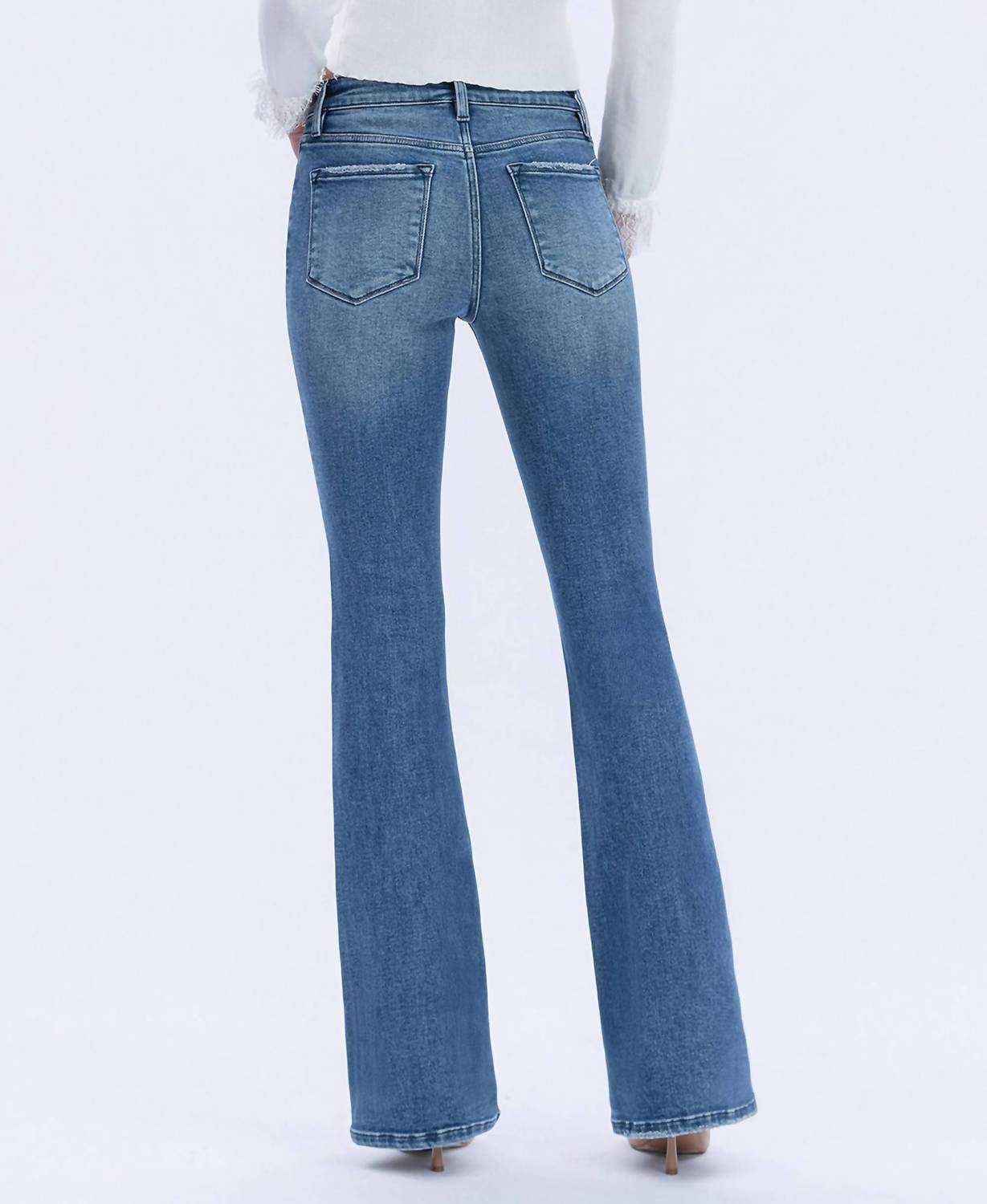 Lovervet - High Rise Bootcut Jeans