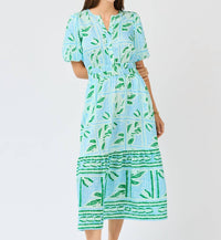 Mary Square - Tracey Trellis Tiles Dress