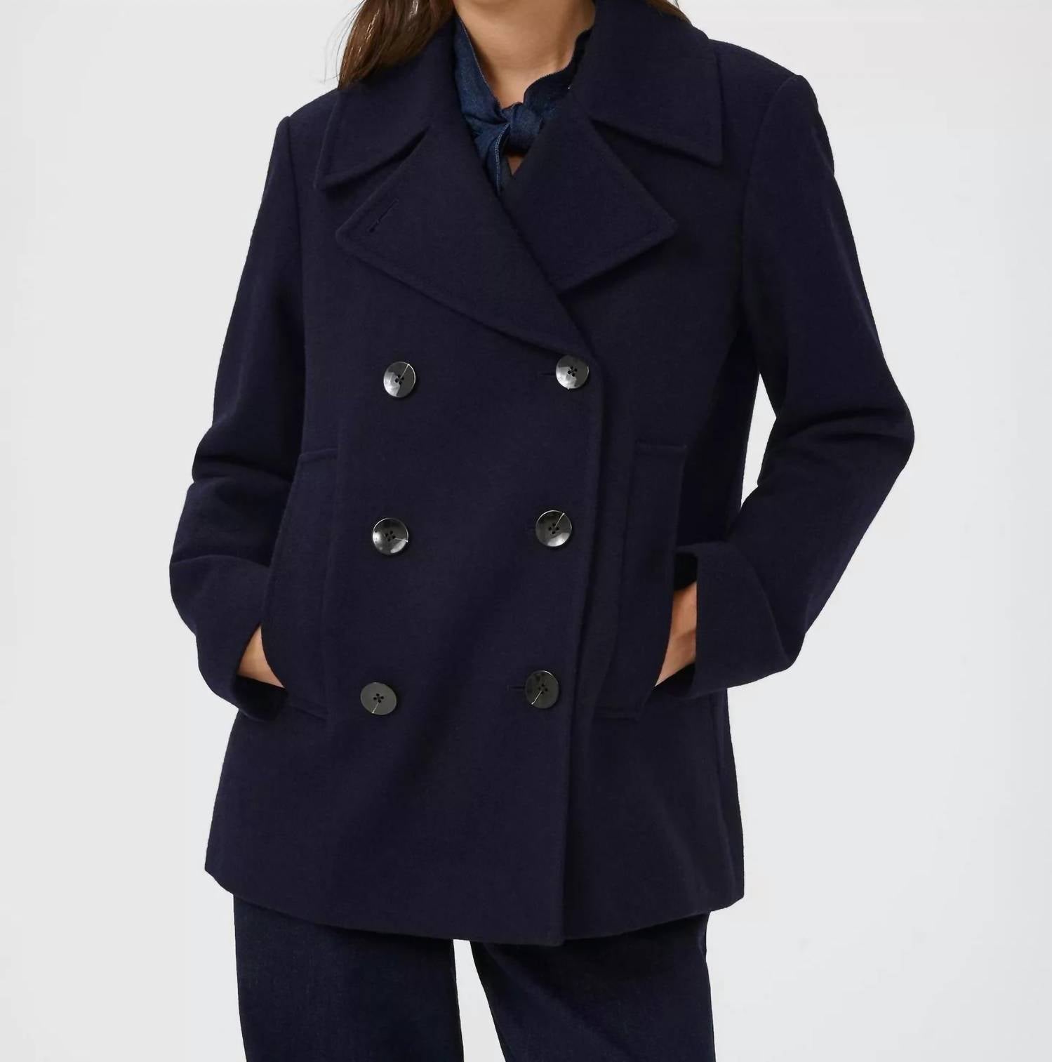 Part Two Satina Jacket in dark navy - women's jacket
