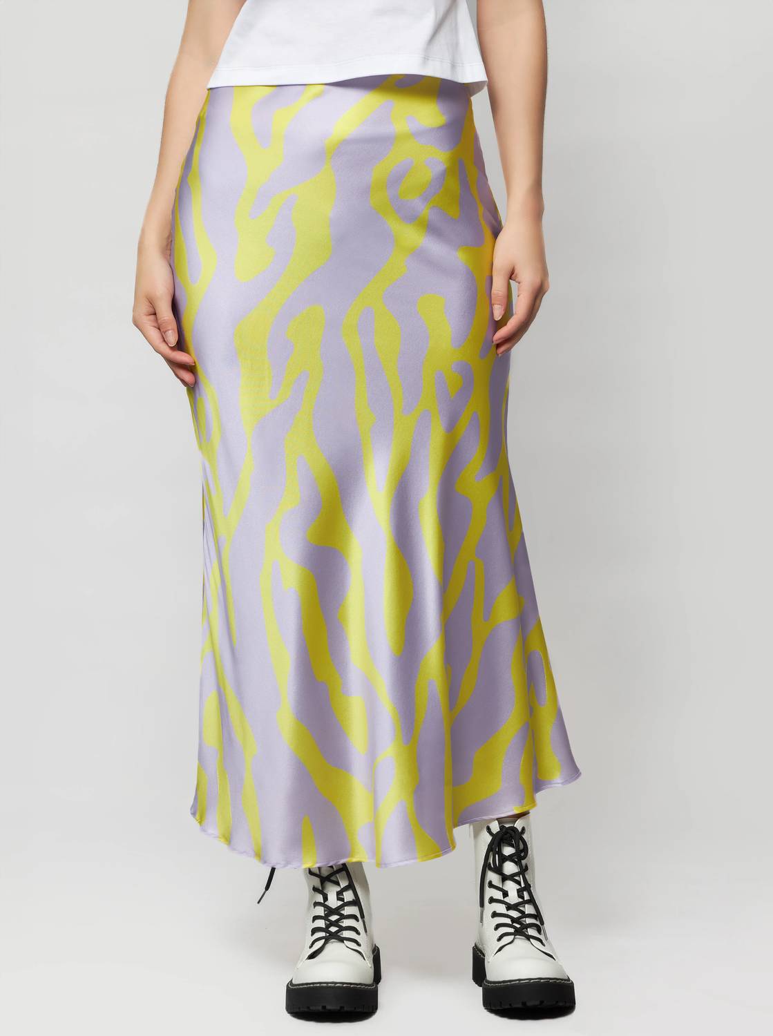 Solgo Atelier - Samantha Silk Slip Skirt