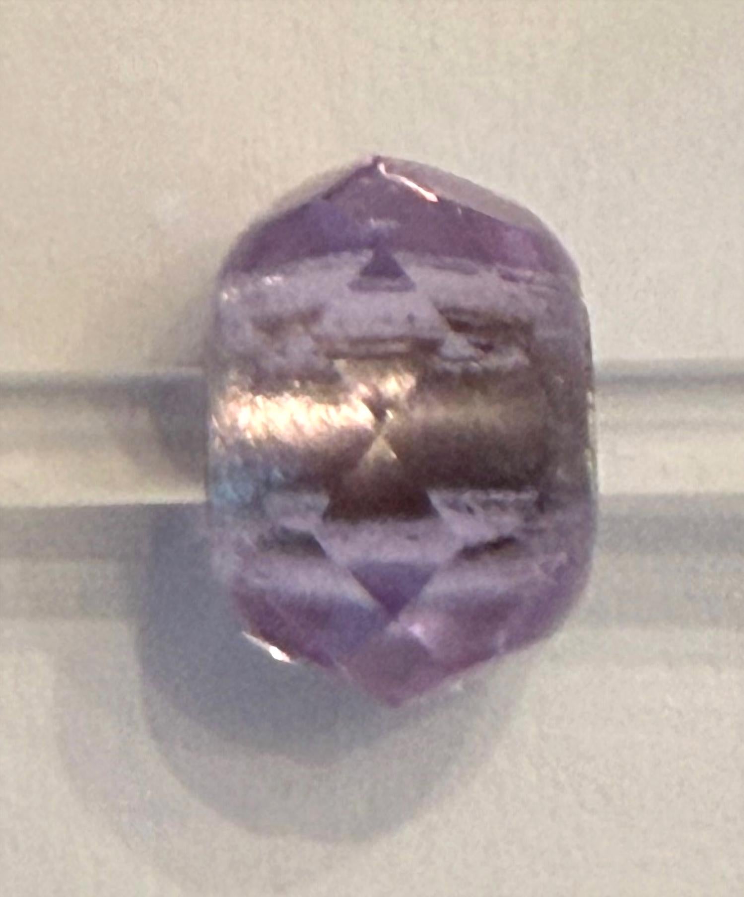 Trollbeads Women's Prism Glass Bead Charm in lavender - women's jewelry - alternate view