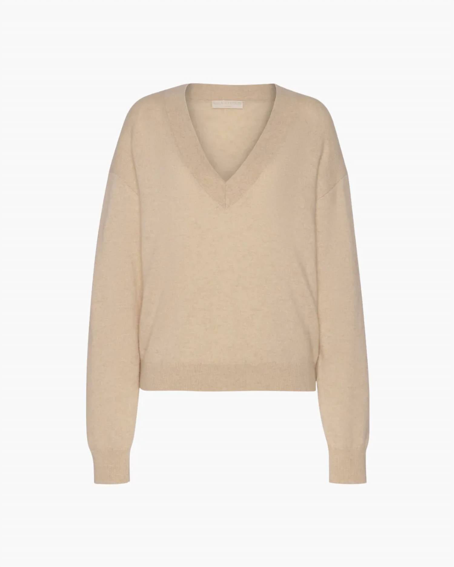 Ulla Johnson - Ryla Cashmere V Neck Pullover Sweater