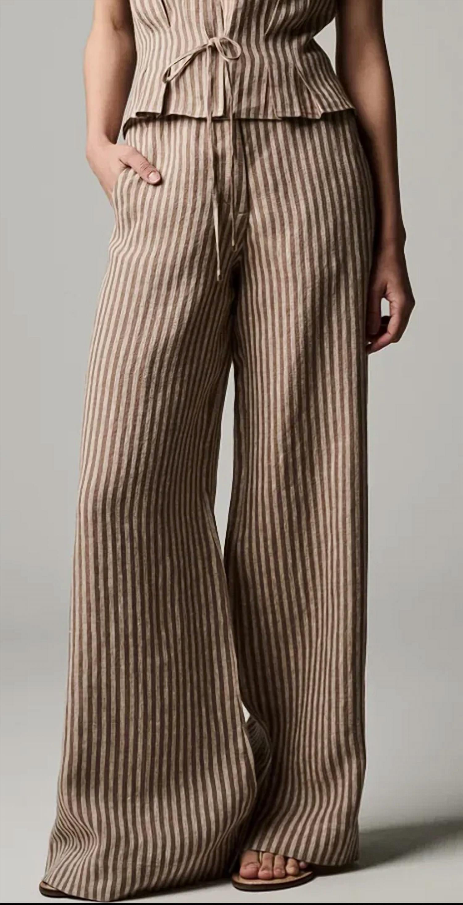 Hevron - Capri Pant