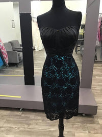 Allure Couture - Strapless Mini Dress