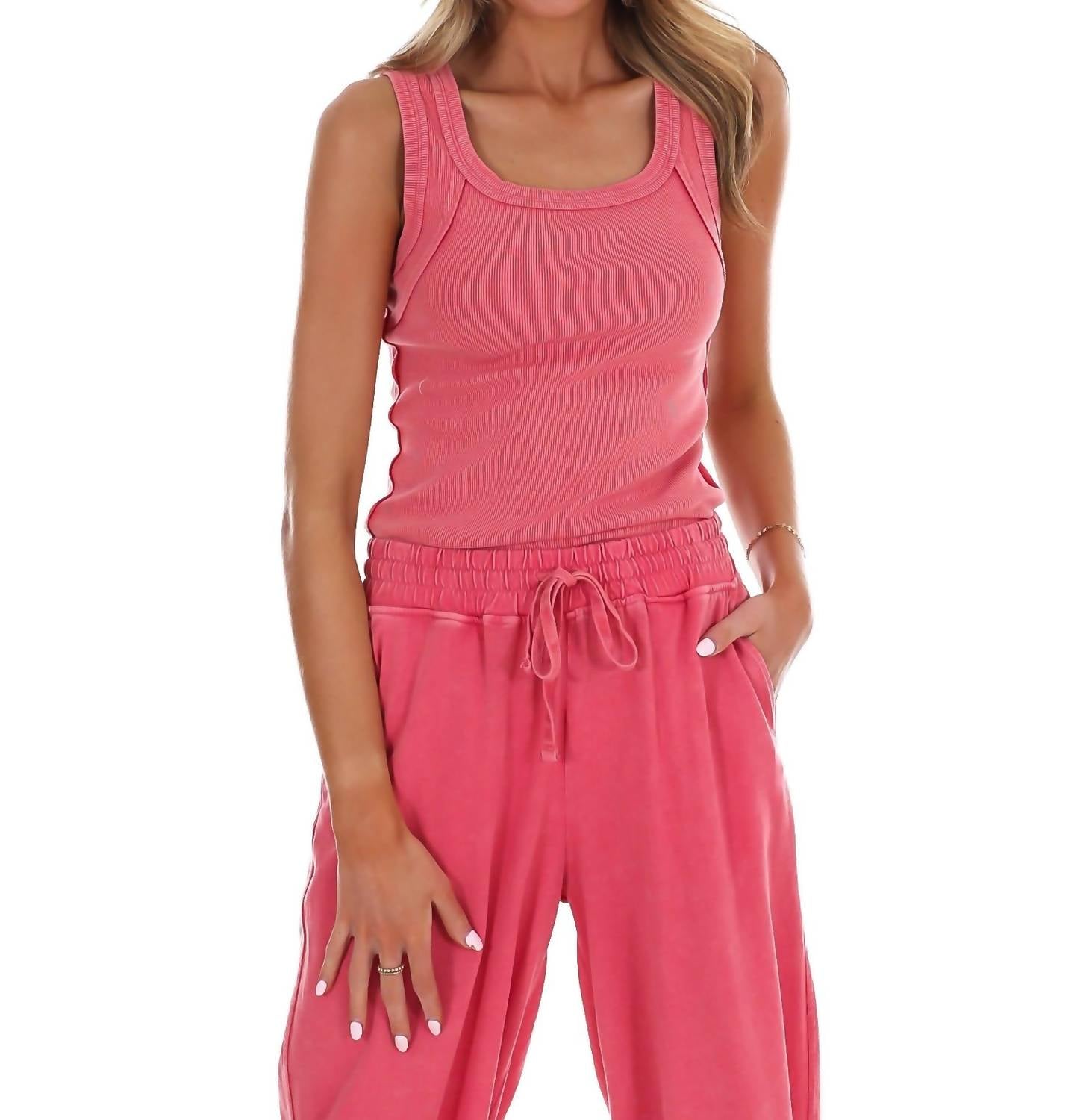Rae Mode - Run to You Ribbed Tank