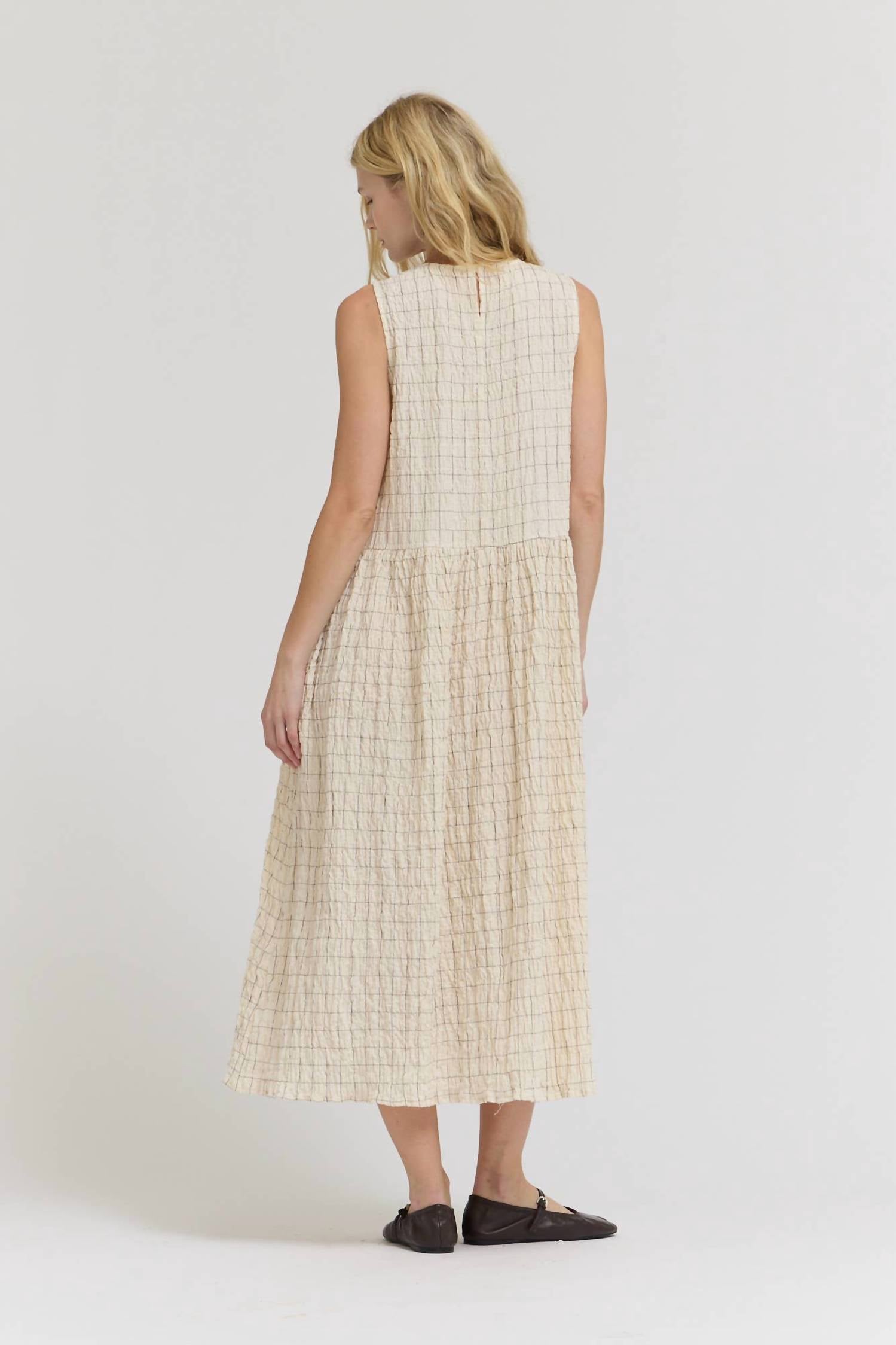 Grade & Gather - Easy Gauze Midi Dress