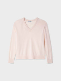 White + Warren - Cashmere Core V-neck Long Sleeve Top