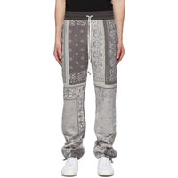 Amiri Bandana Reconstruct Sweatpants in black - men's pants - view 4
