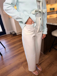 Entro - Mid-rise Ankle Length Pants