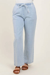 Wishlist - Brynn Drawstring Denim Pants
