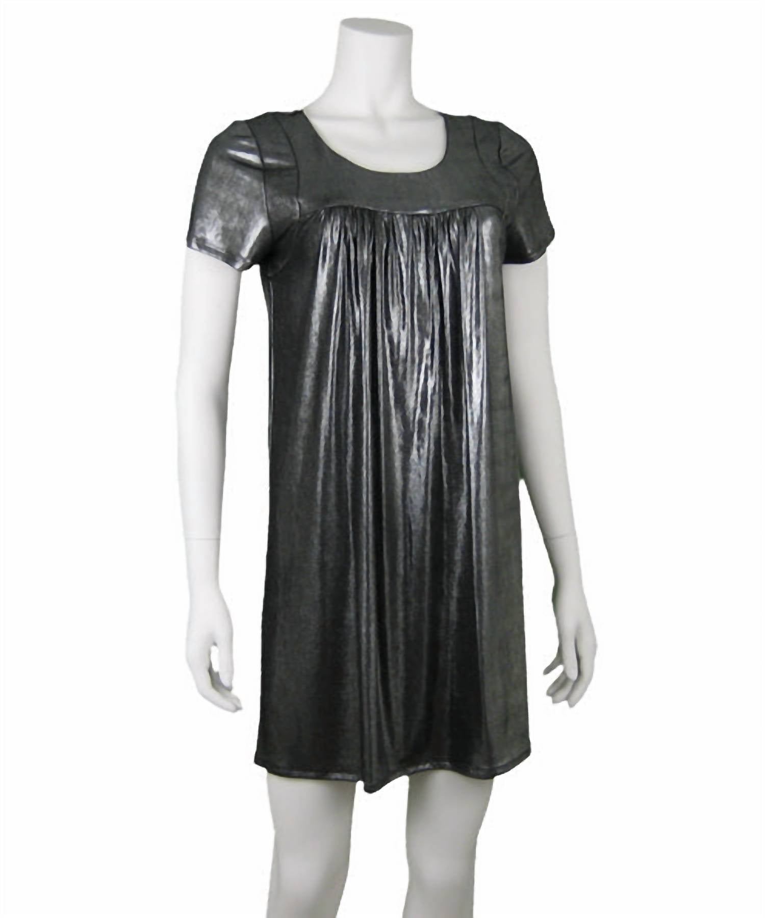 Abs By Allen Schwartz - Metallic Dress