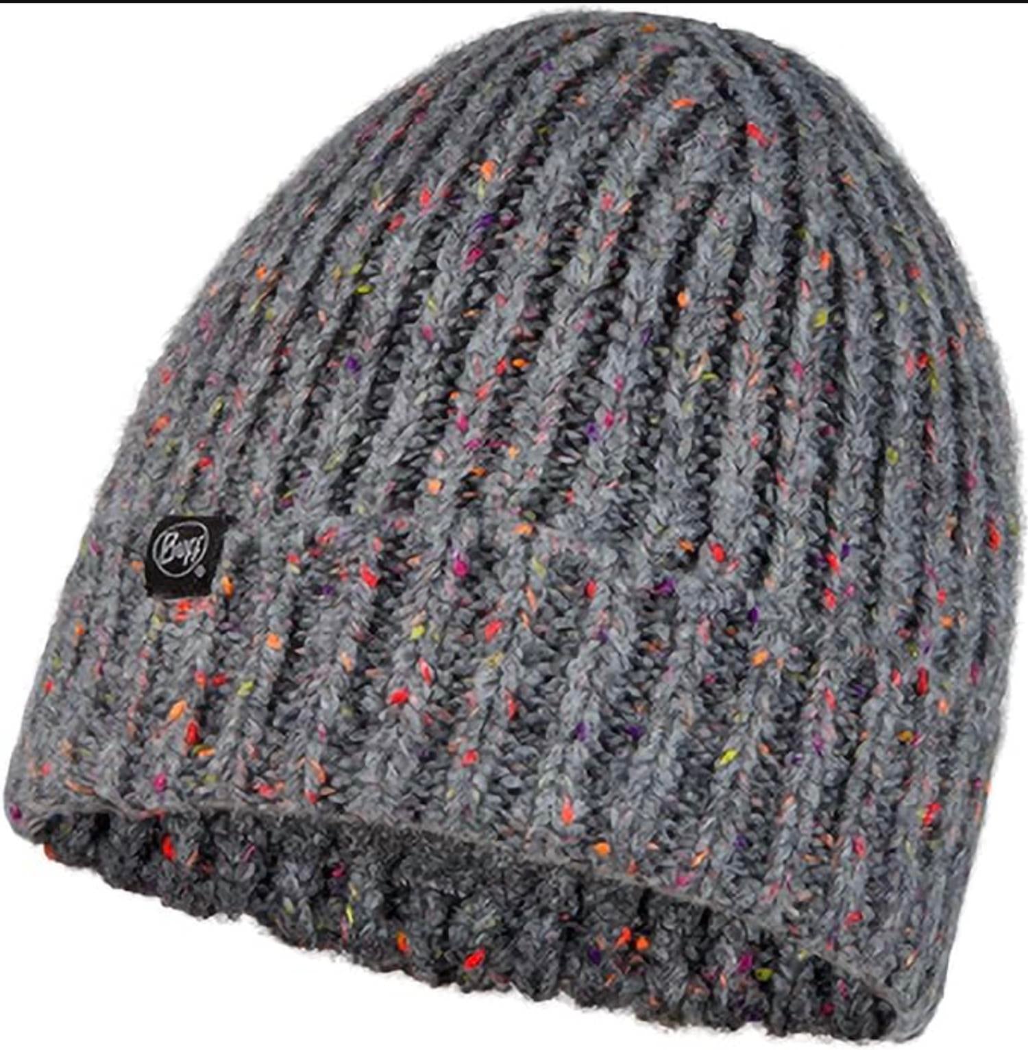 Buff Adult Knitted Fleece Beanie Hat in kim grey - women's hat