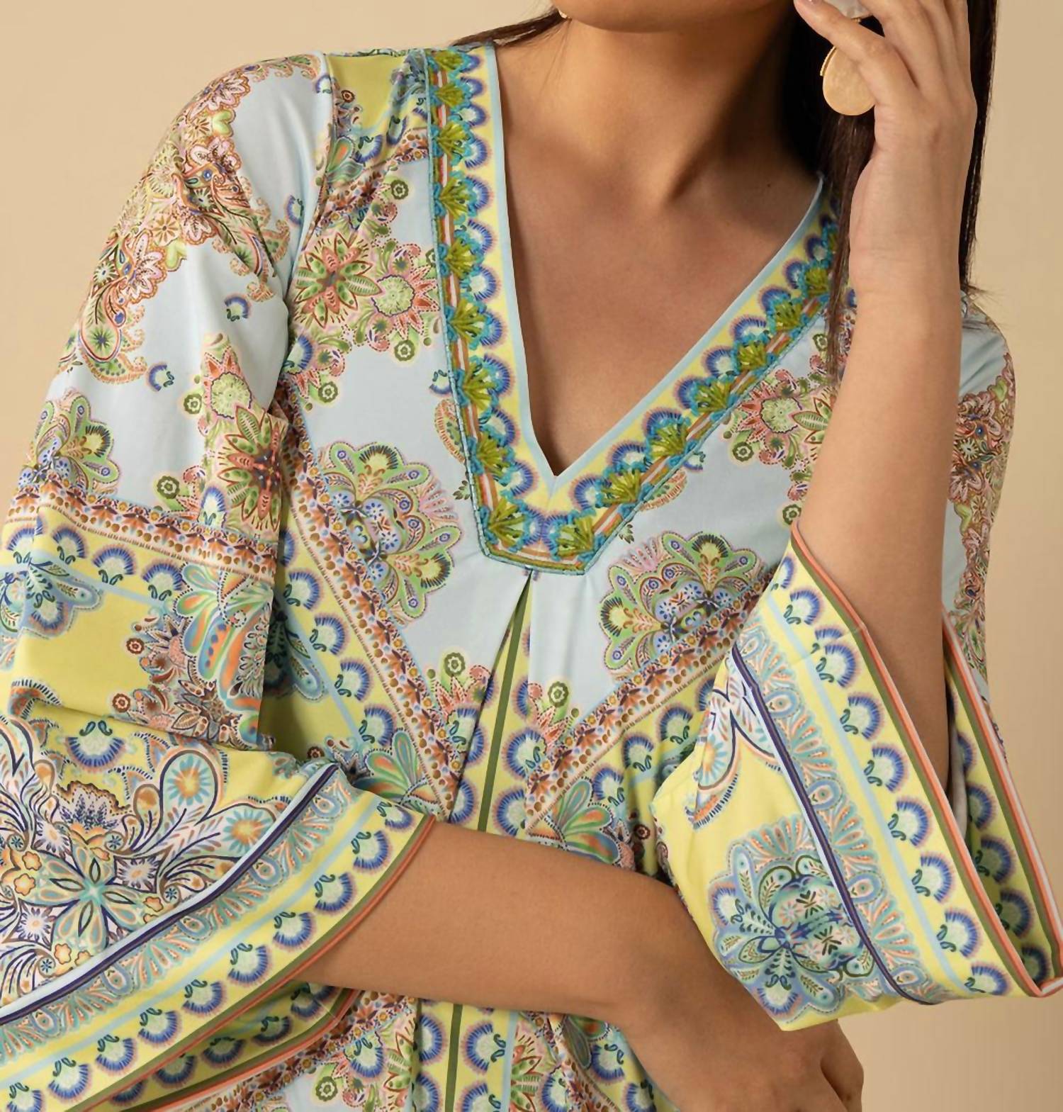 Hale Bob - Zariah Jersey Beaded Dress