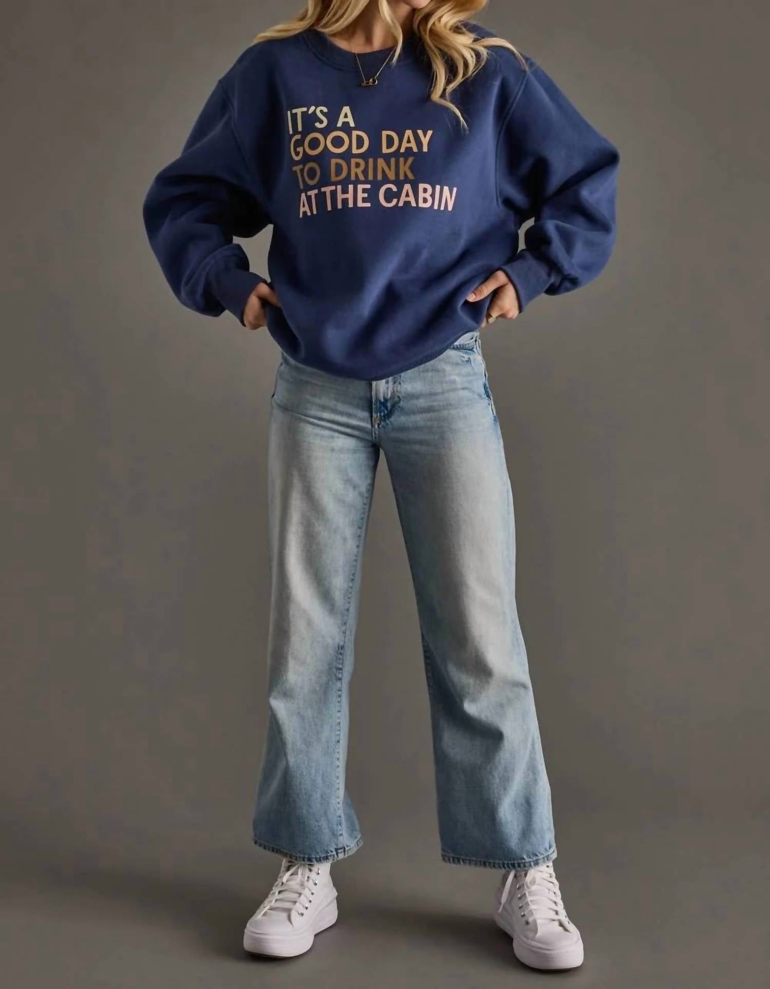 Panache Apparel - It’s A Good Day To Drink At The Cabin Sweatshirt