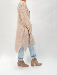 Promesa - Cable Knit Cardigan