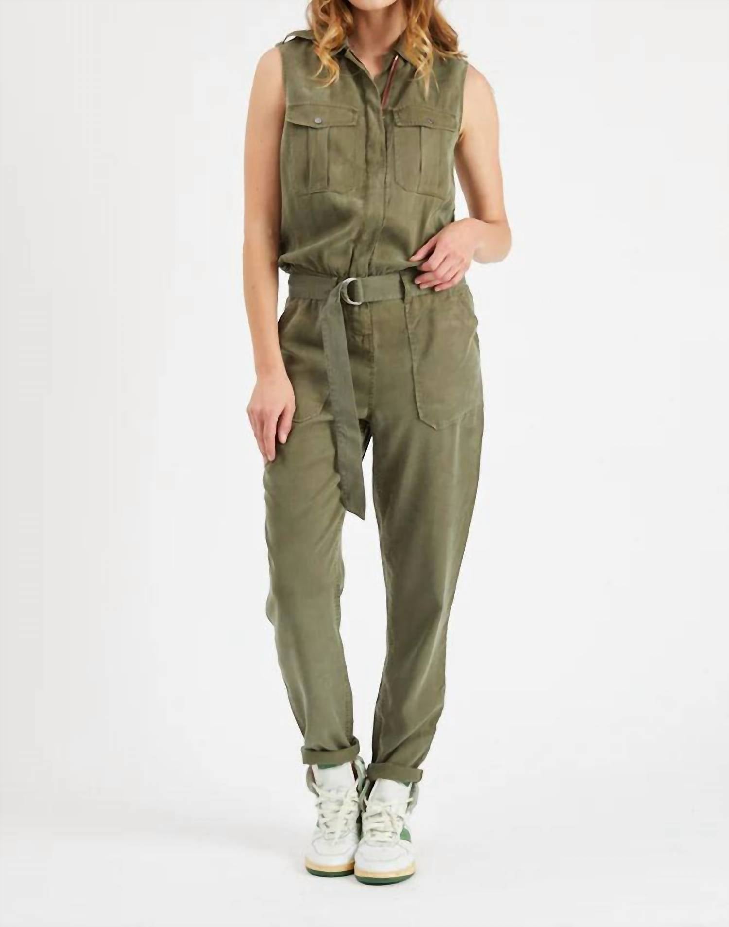 Etienne Marcel - Utility Sleeveless Jumpsuit