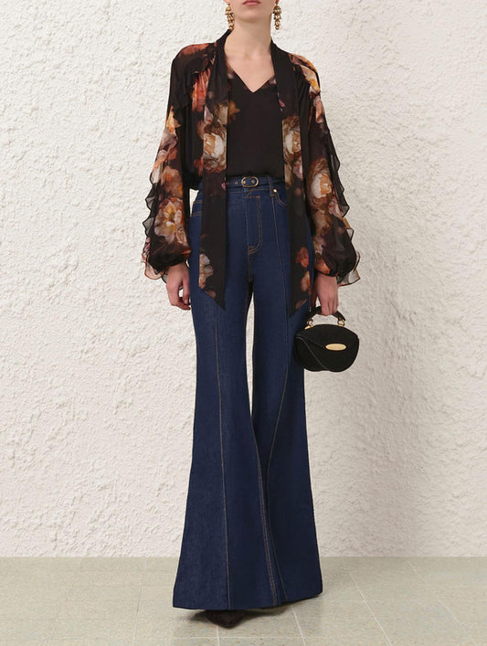 Zimmermann - Hypnotic Flutter Blouse