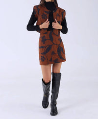 Beyond By Vera - Lennon Floral Mini Skirt
