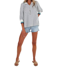 She + Sky - Women's On Repeat Stripe Top