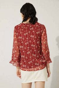 Bohera - Floral Button-down Blouse