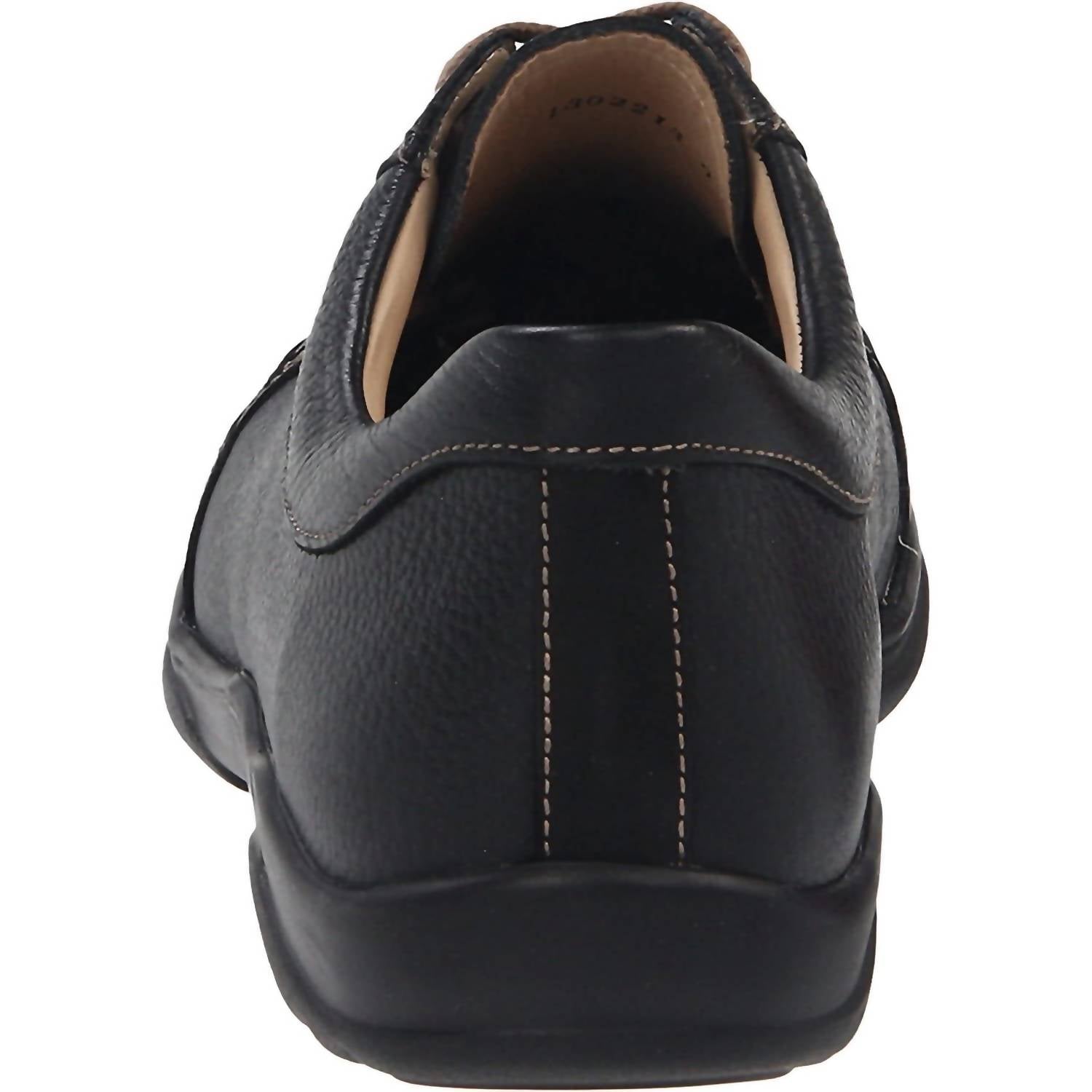 Finn Comfort Men's Alamo Leather Shoes in schwarz black bison buggy 1 - men's loafer - view 5