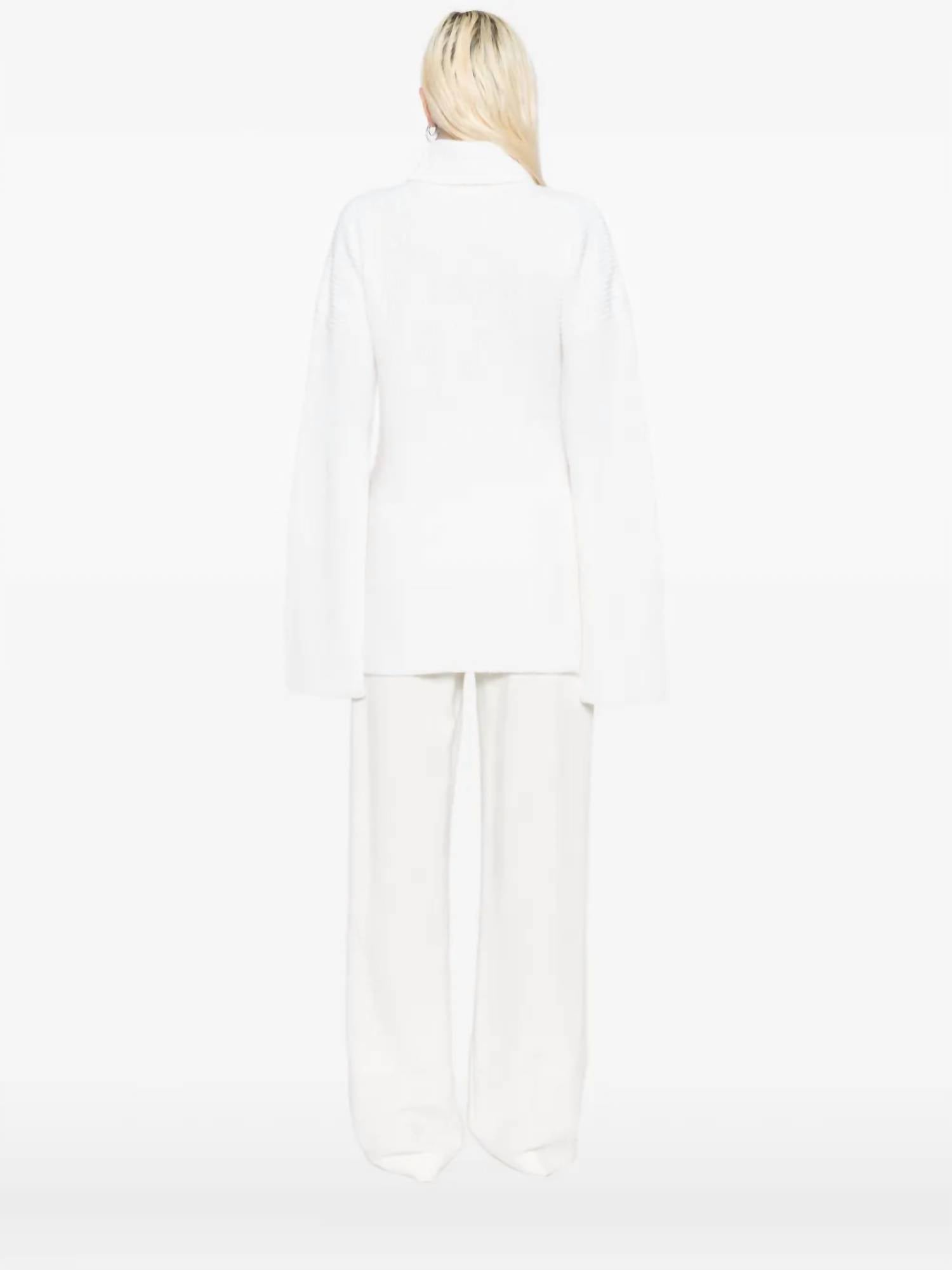 Toteme - Slit Sleeve Knit Sweater