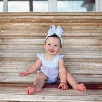 Paty - Girls Rib Knit Sunsuit