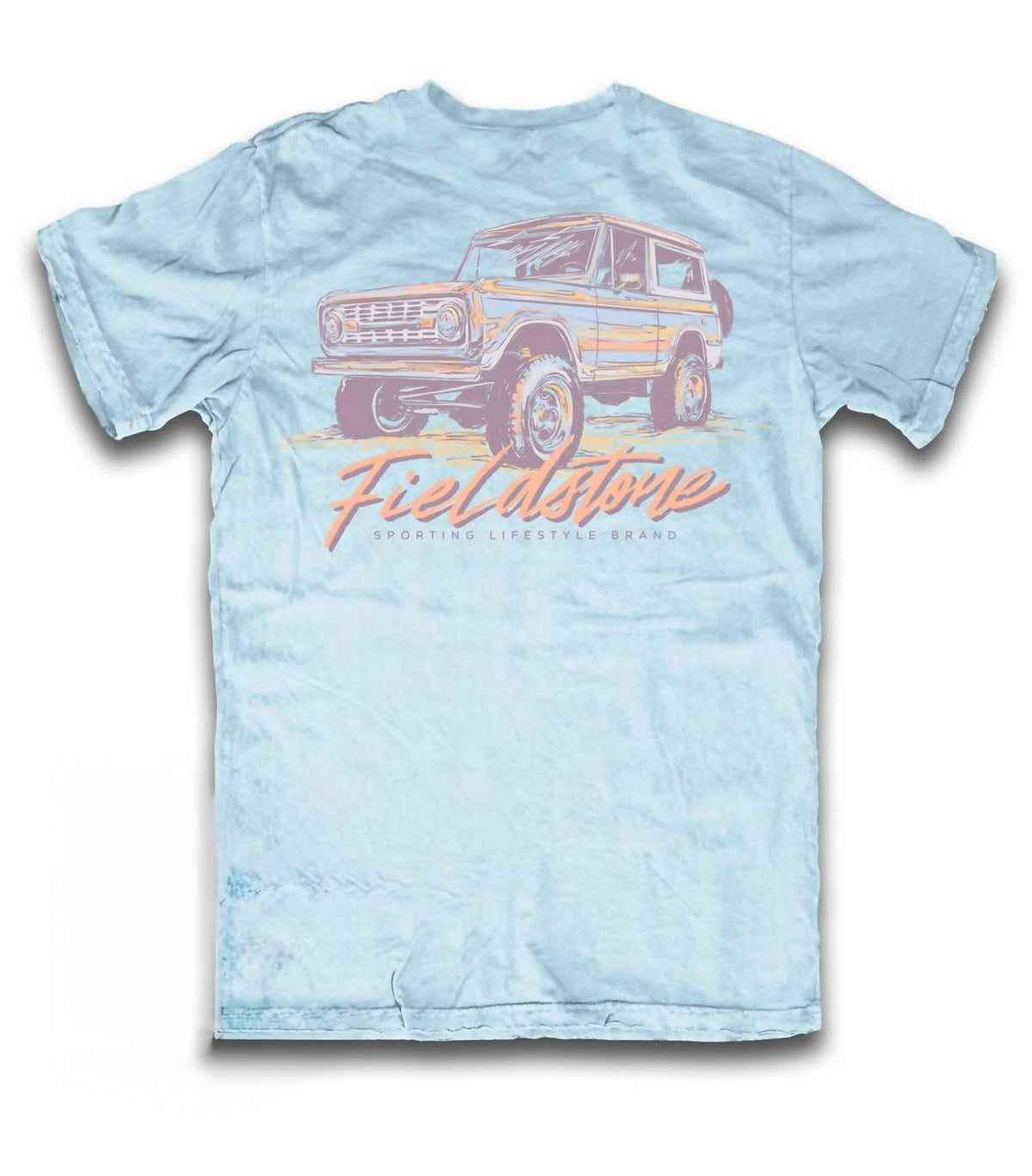 Fieldstone - Men's Neon Bronco Tee