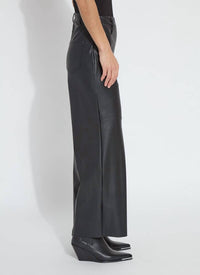 Lysse - Wren High Waist Wide Leg Vegan Leather Pant