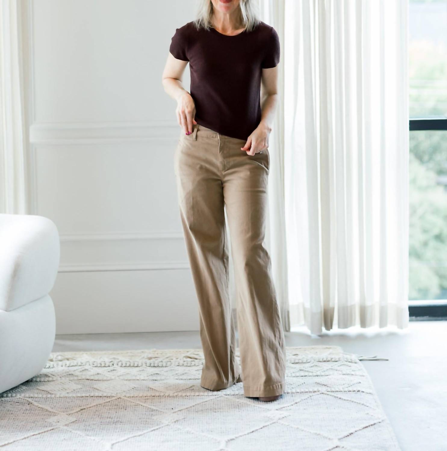 Amo - Maddi Wide Leg Trousers