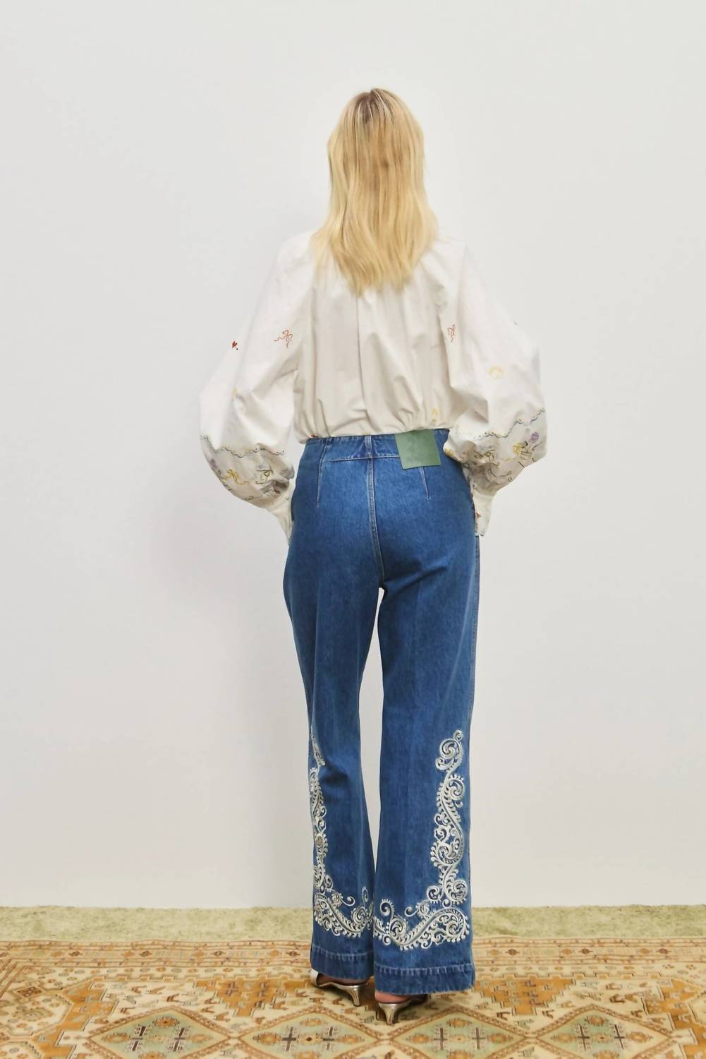 Alemais - Jacones Flare Denim Jean